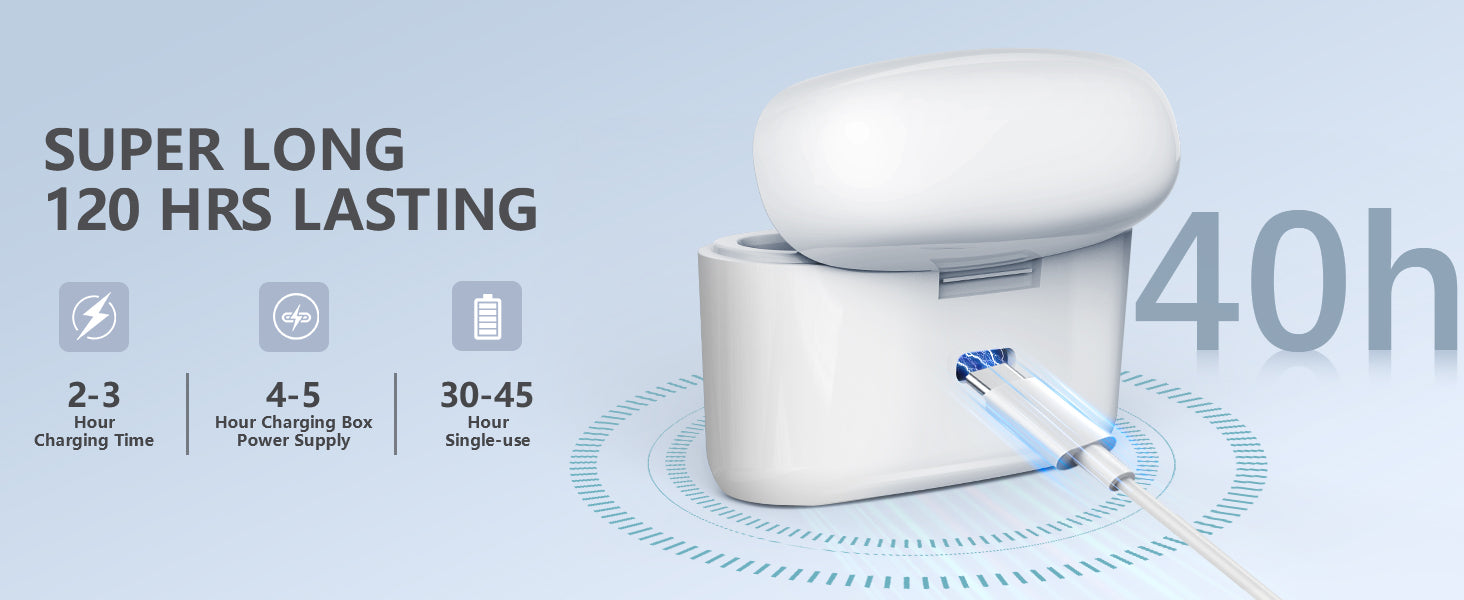 Wireless Mini Hearing Aid for Seniors with Noise-Cancelling