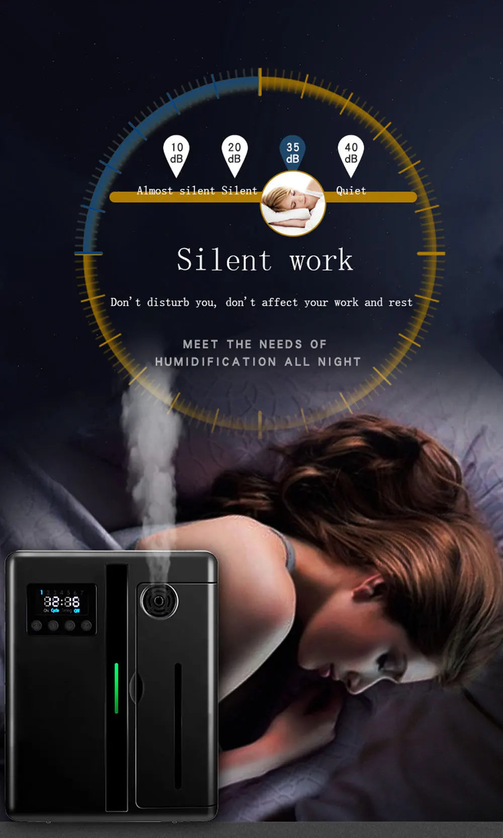 Wall-Mounted Scent Machine Aroma Diffuser