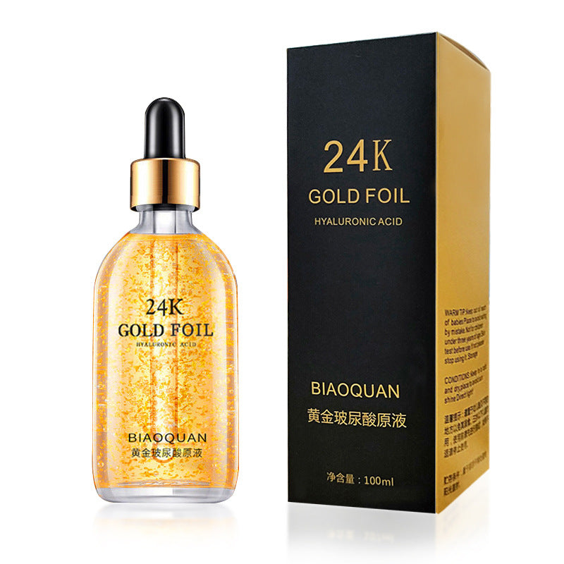 24K Gold Face Serum with Hyaluronic Acid & Nicotinamide