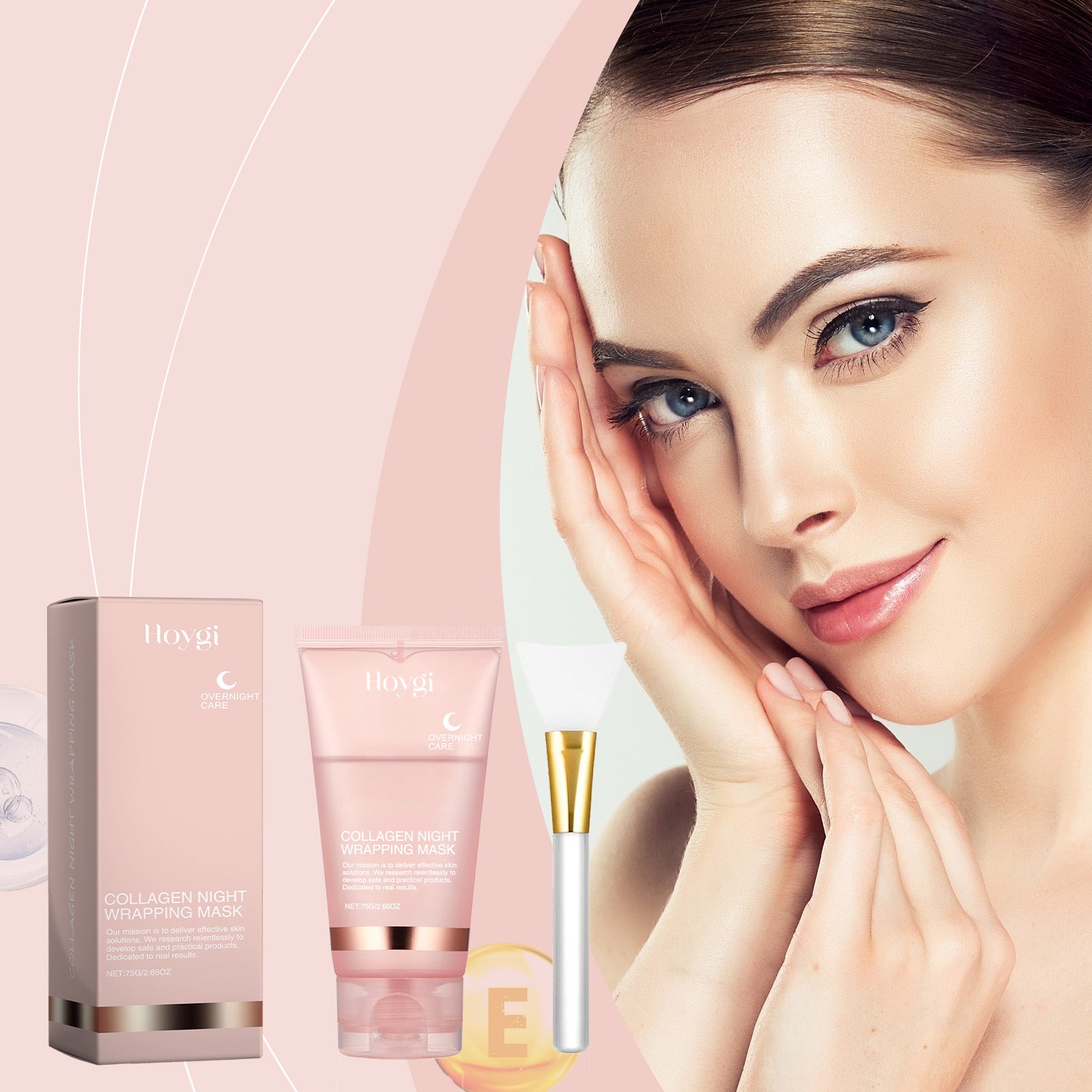 Collagen Overnight Wrapping Peel-Off Mask Set