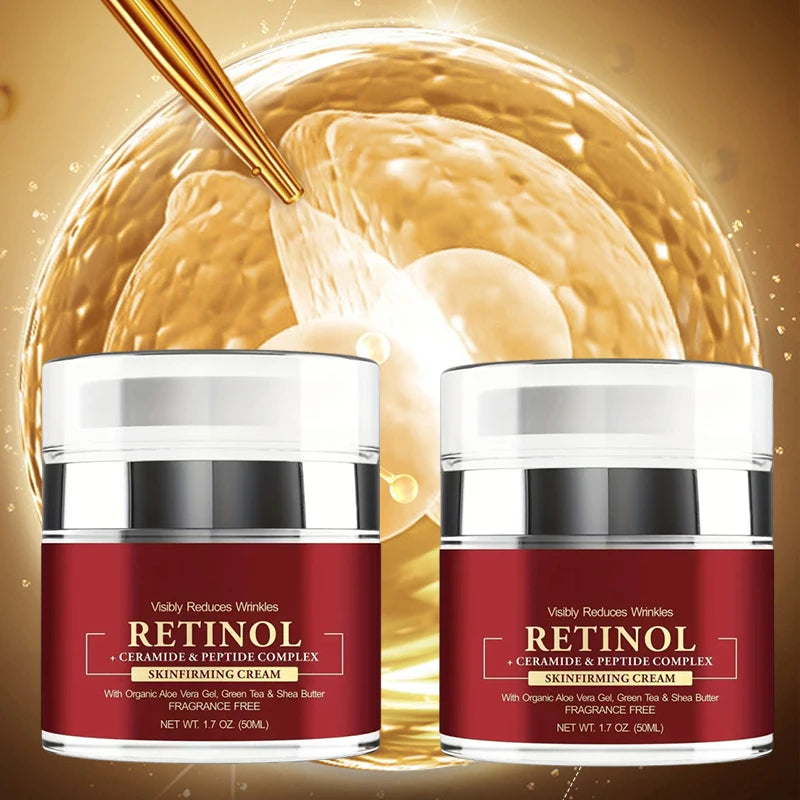 Instant Retinol Cream – Anti-Aging Wrinkle Remover