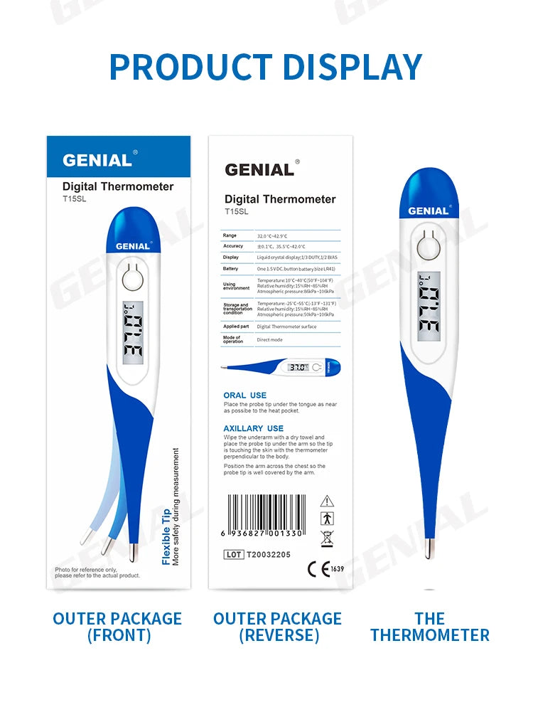 Thermometer for Adults – Digital Oral Thermometer