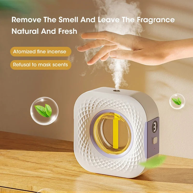 4-Speed Adjustable Digital Display Aromatherapy Diffuser Lavender Shangri-La Hilton Scent Deodorant for Bedroom Office Kitchen