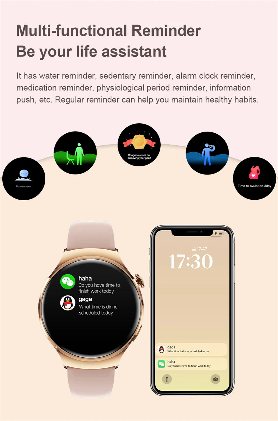 2025 Women’s GPS Smartwatch
