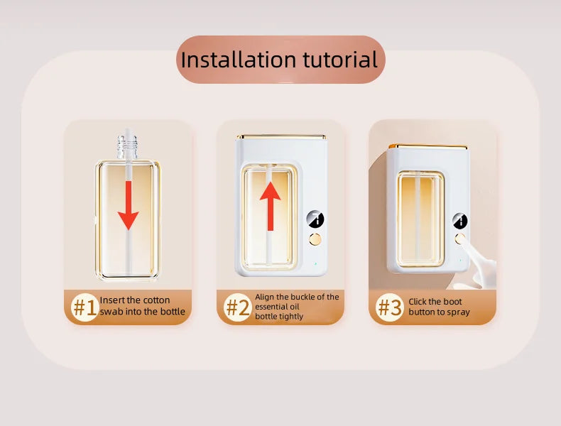 Luxury Fragrance Atomizer Aromatherapy Machine with Digital Display