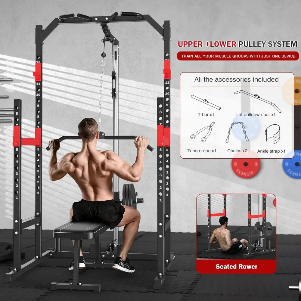 Multi-Function Home Gym Power Rack