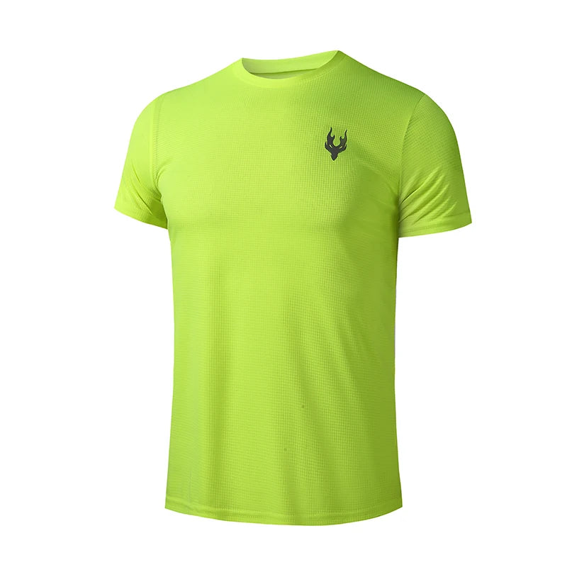 Men’s Running T-Shirt – Summer Sport Quick-Dry Gym