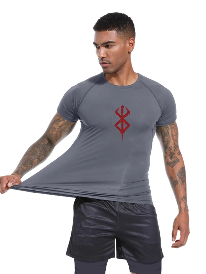 Men’s Print Compression Shirt
