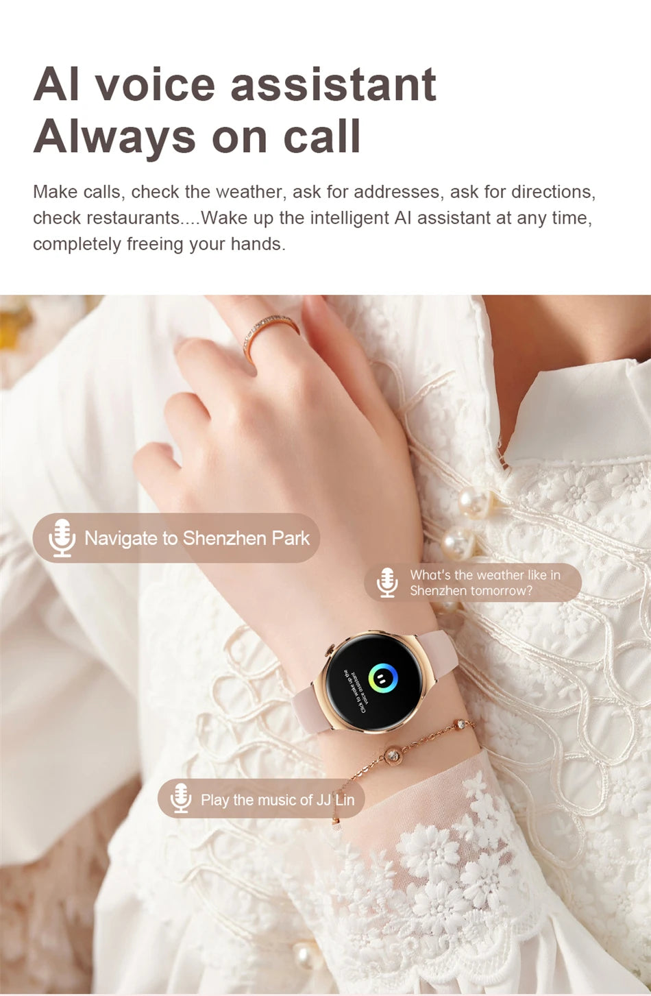 2025 Women’s GPS Smartwatch