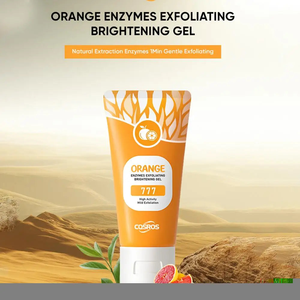 Orange Exfoliating Gel 50g – Gentle Facial & Body Scrub