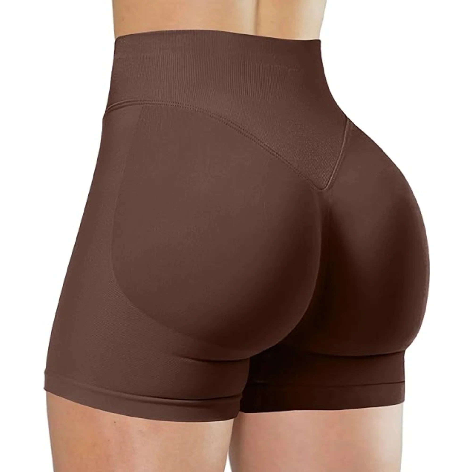 High-Waisted Yoga Shorts – Summer Fitness & Running Shorts