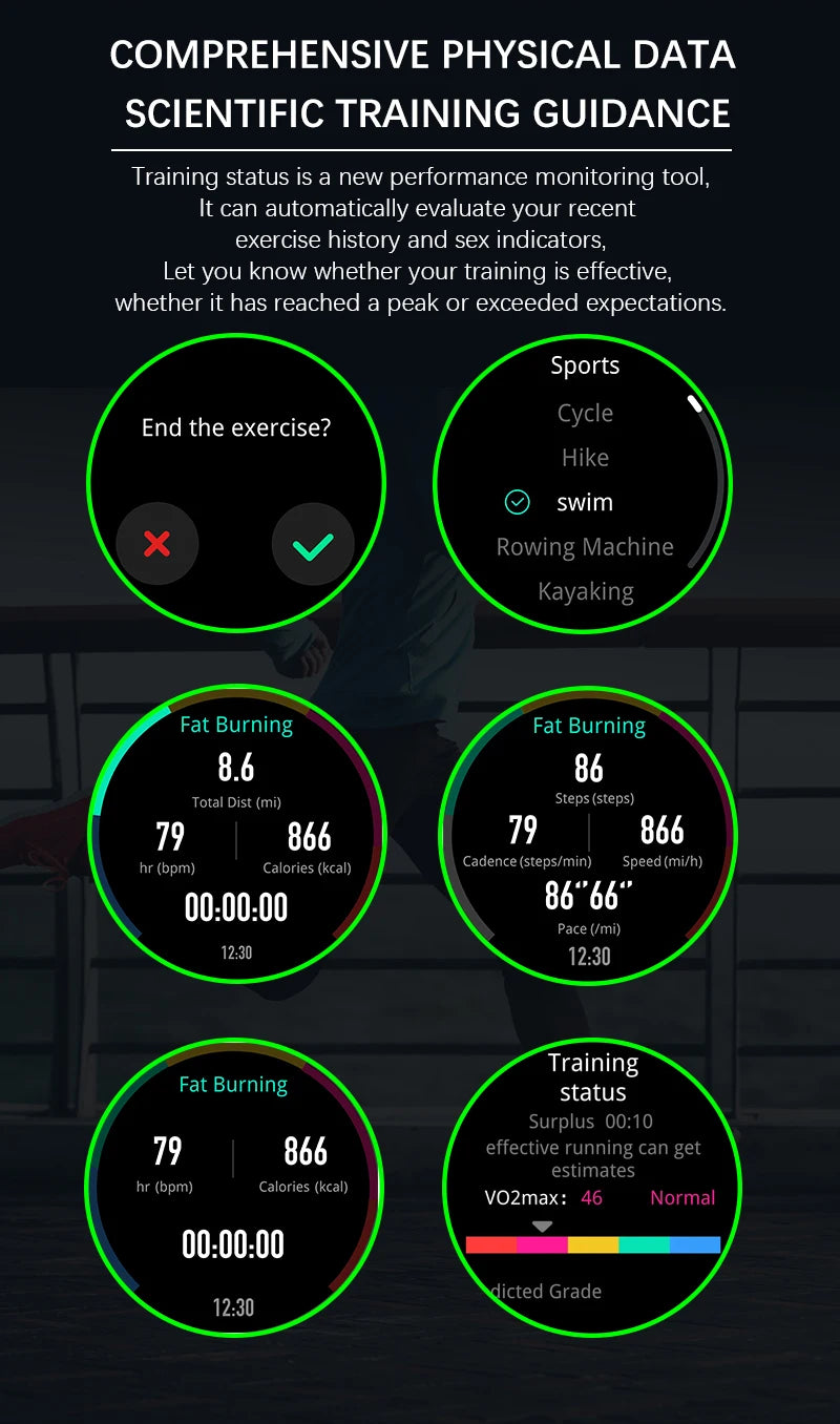 NORTH EDGE 2025 GPS Smart Watch for Men