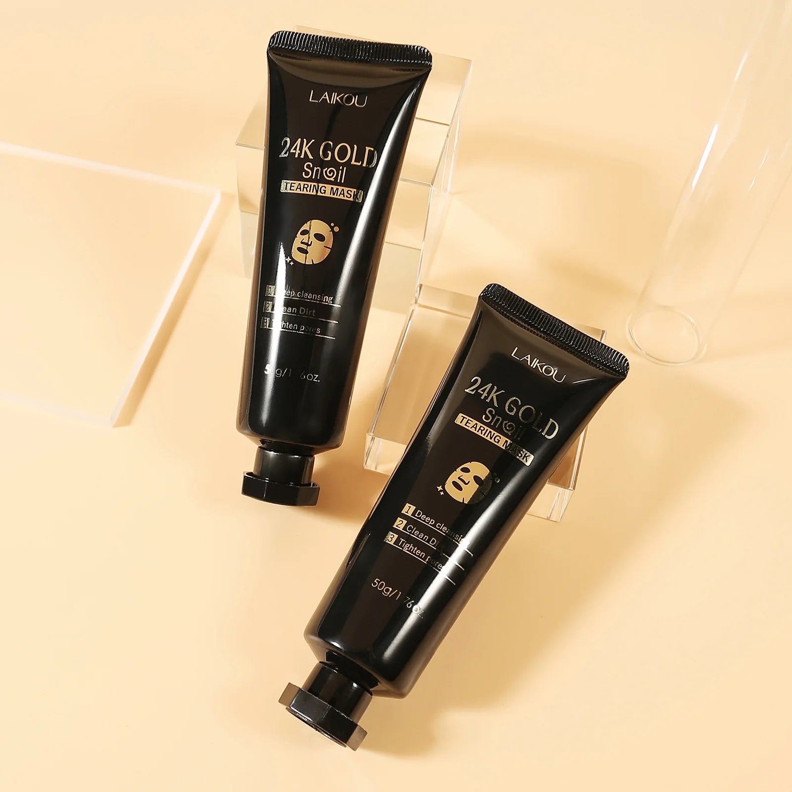 LAIKOU 24K Gold Sakura Peel-Off Face Mask