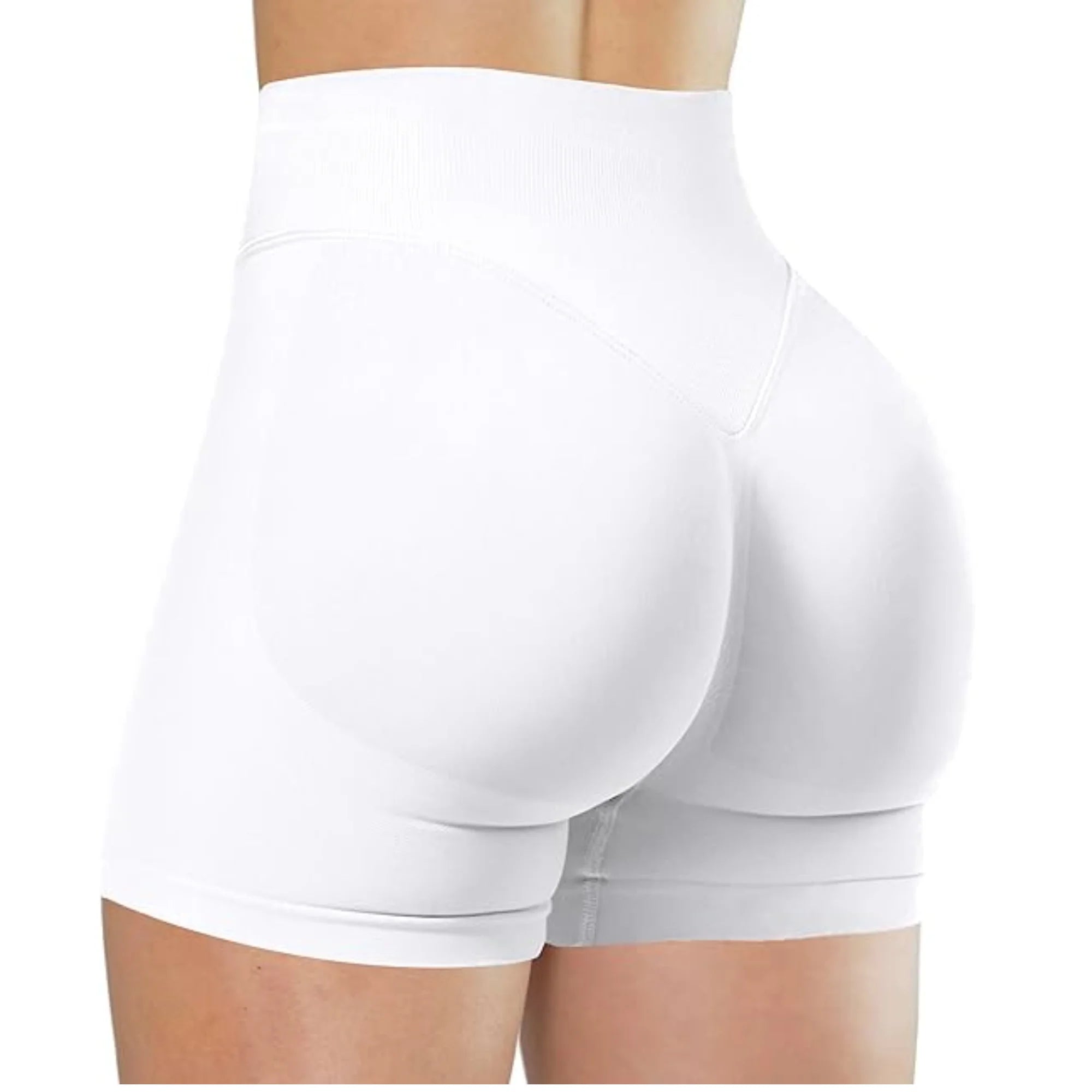 High-Waisted Yoga Shorts – Summer Fitness & Running Shorts