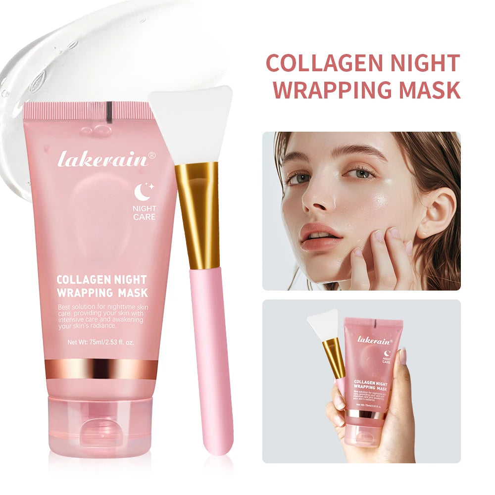 Collagen Jelly Cream – Hydrolyzed Collagen Overnight Facial Mask