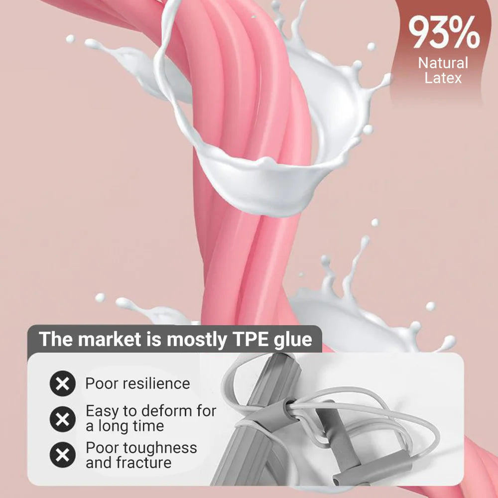 6-Tube Resistance Band with Pedal Puller