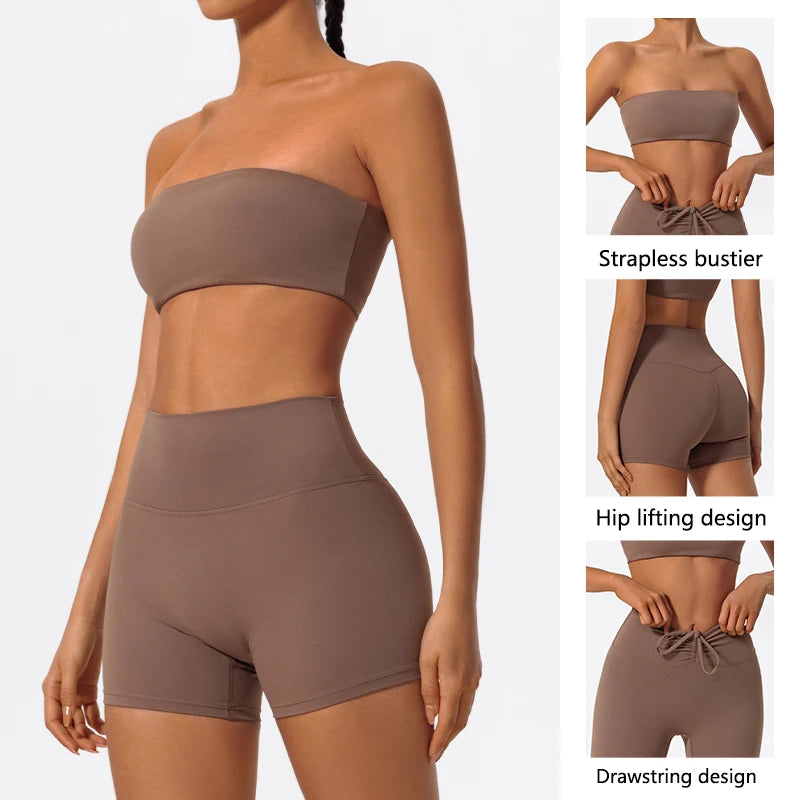 Ctenkevet Women’s Two-Piece Fitness Set