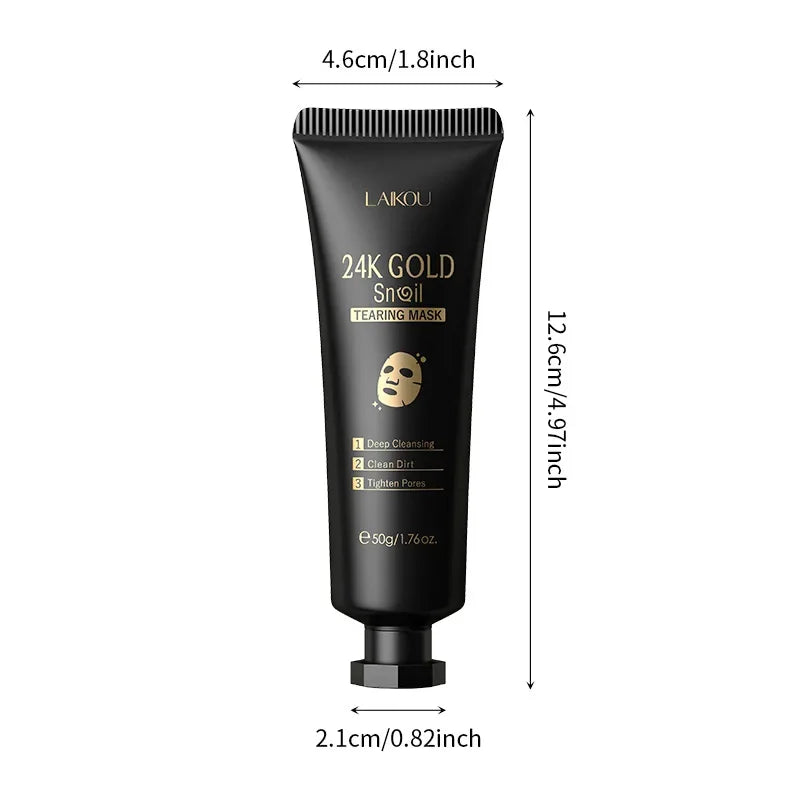 LAIKOU 24K Gold Sakura Peel-Off Face Mask
