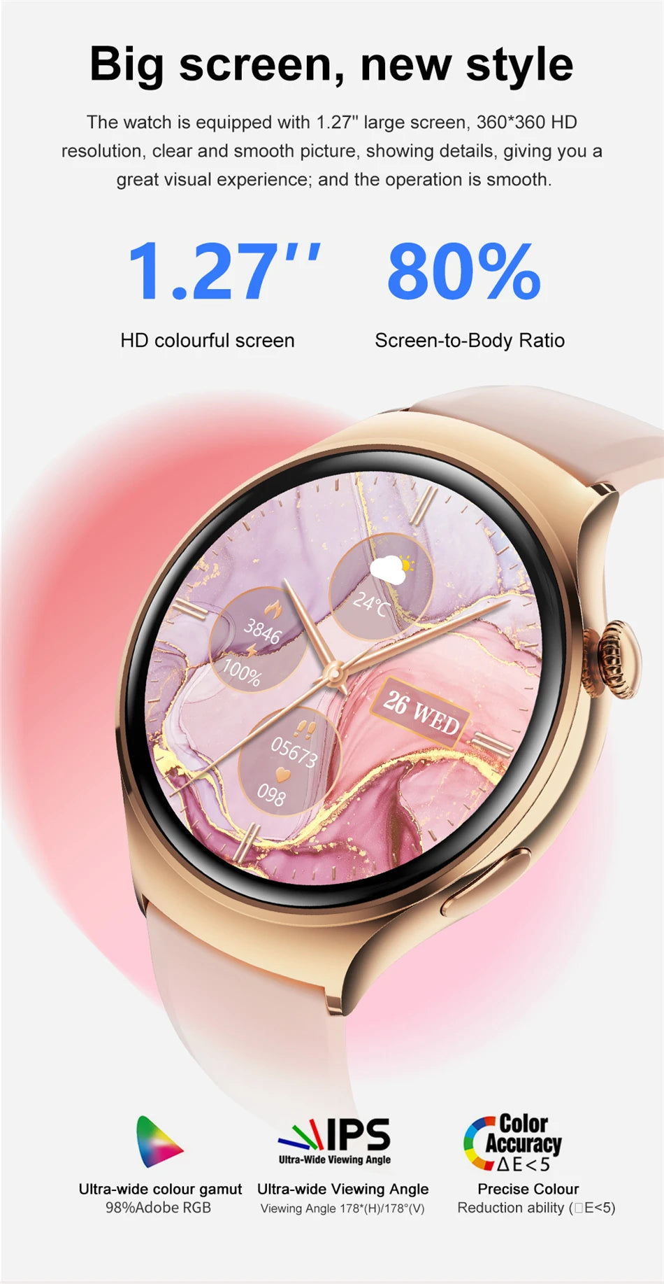2025 Women’s GPS Smartwatch