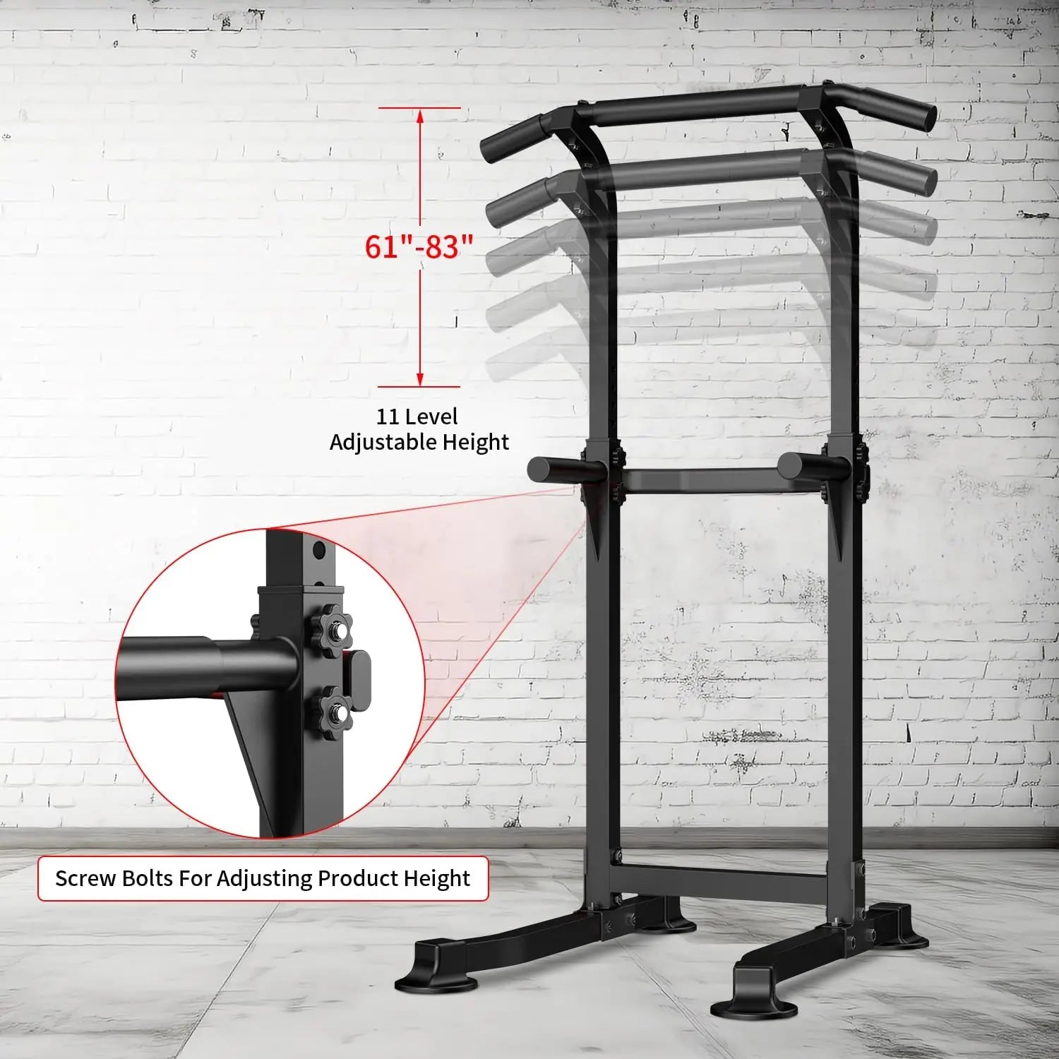 Power Tower Pull-Up & Dip Station