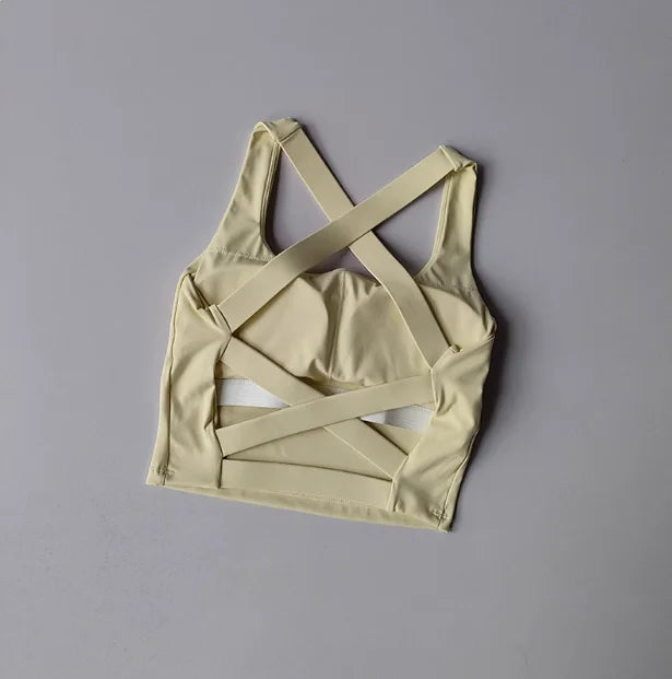 Seamless Sports Bra – Sexy Push-Up Yoga & Fitness Top for Women