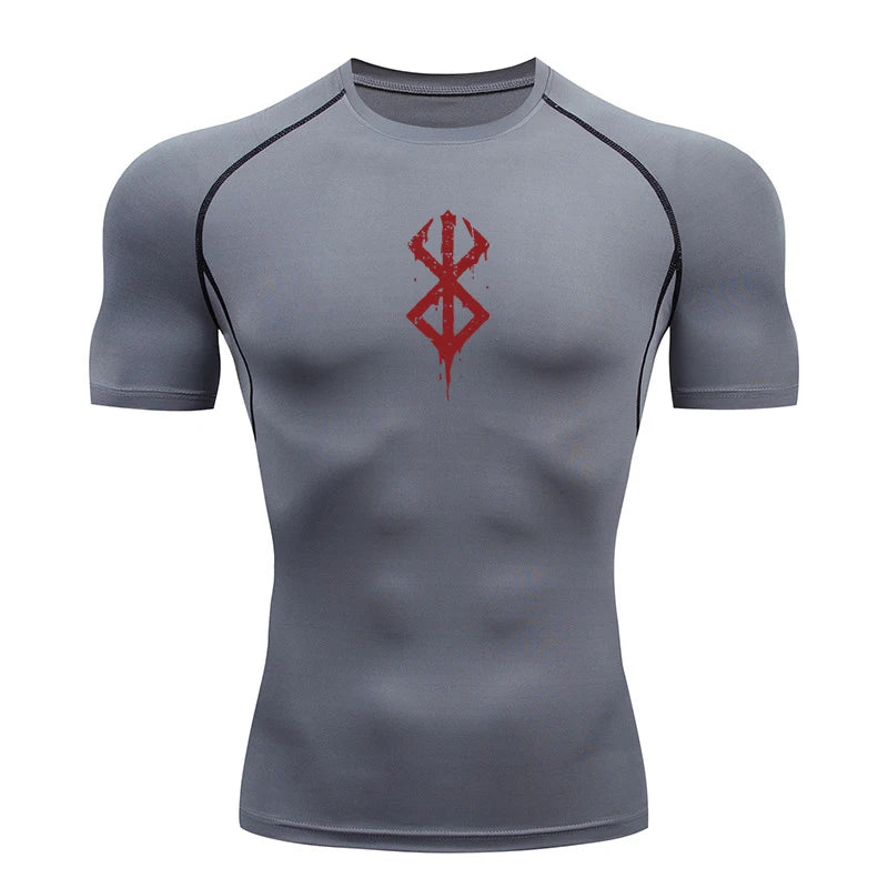 Men’s Print Compression Shirt