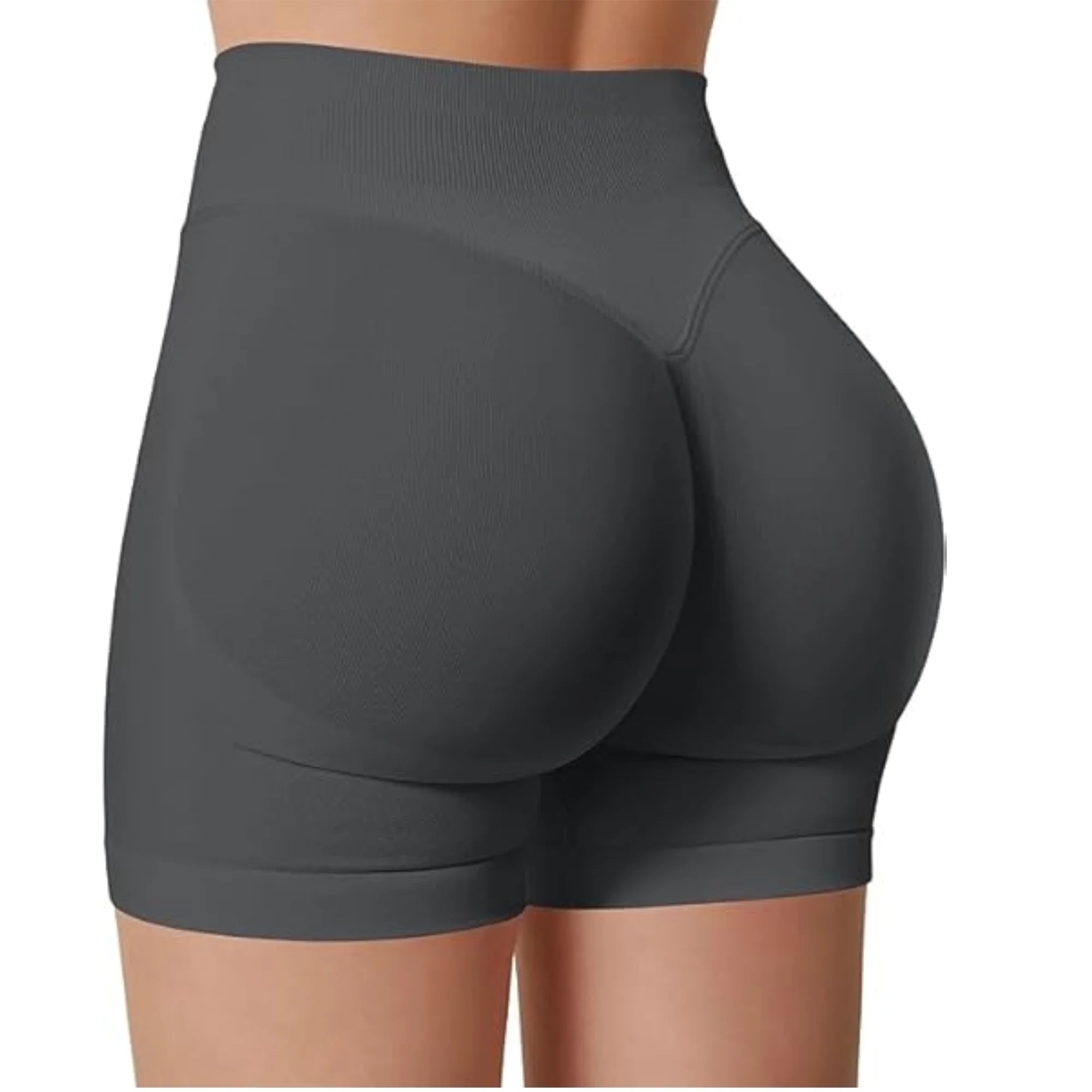 High-Waisted Yoga Shorts – Summer Fitness & Running Shorts