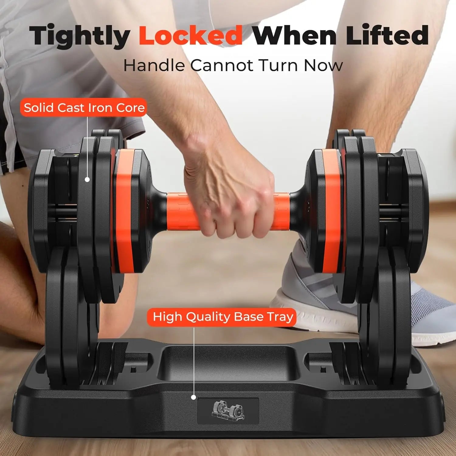 Adjustable Dumbbell Set 25LB