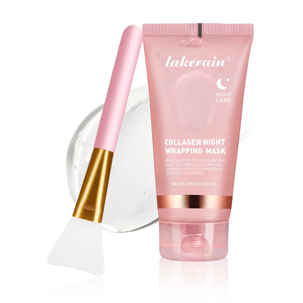 Collagen Jelly Cream – Hydrolyzed Collagen Overnight Facial Mask