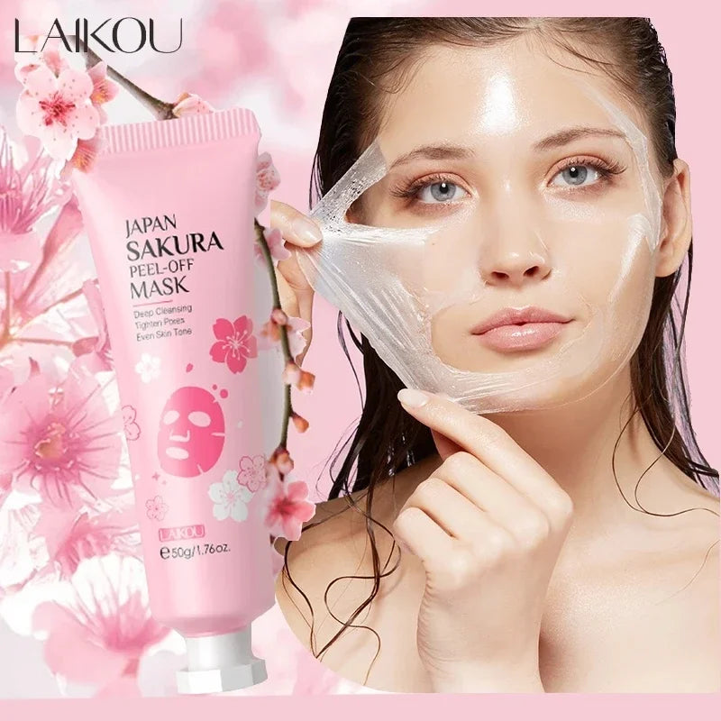 LAIKOU 24K Gold Sakura Peel-Off Face Mask