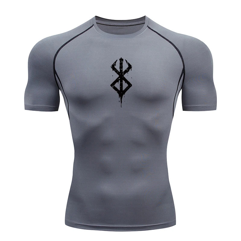 Men’s Print Compression Shirt