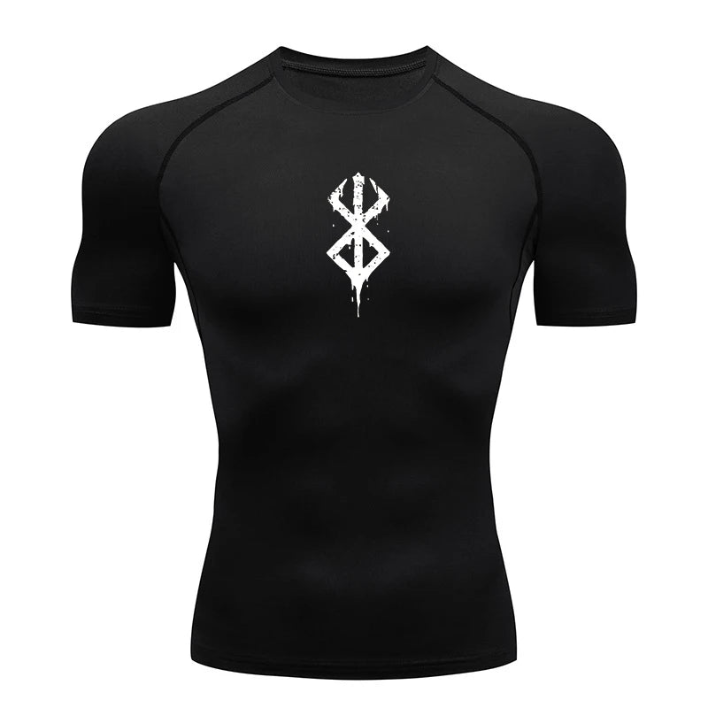 Men’s Print Compression Shirt