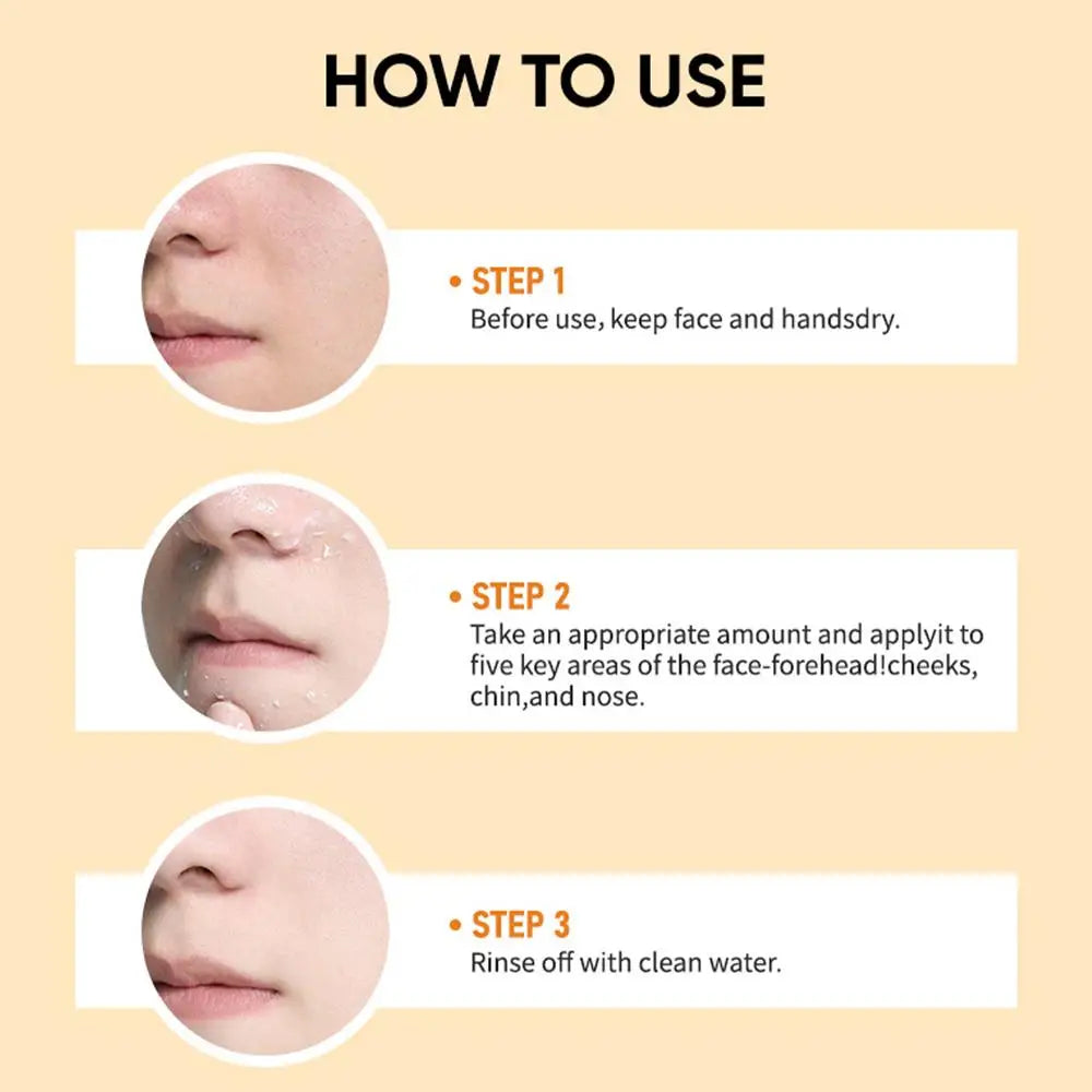 Orange Exfoliating Gel 50g – Gentle Facial & Body Scrub