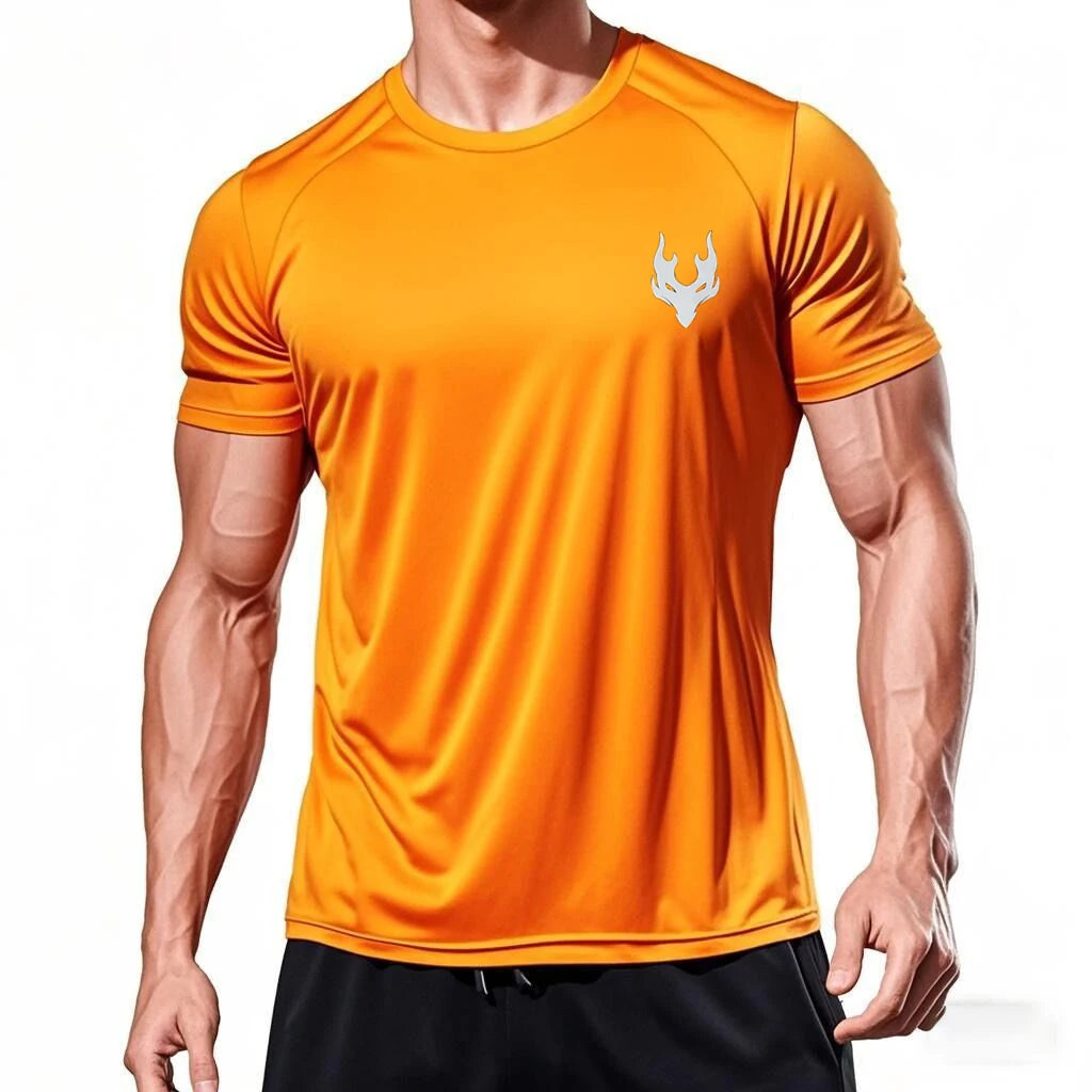 Men’s Running T-Shirt – Summer Sport Quick-Dry Gym