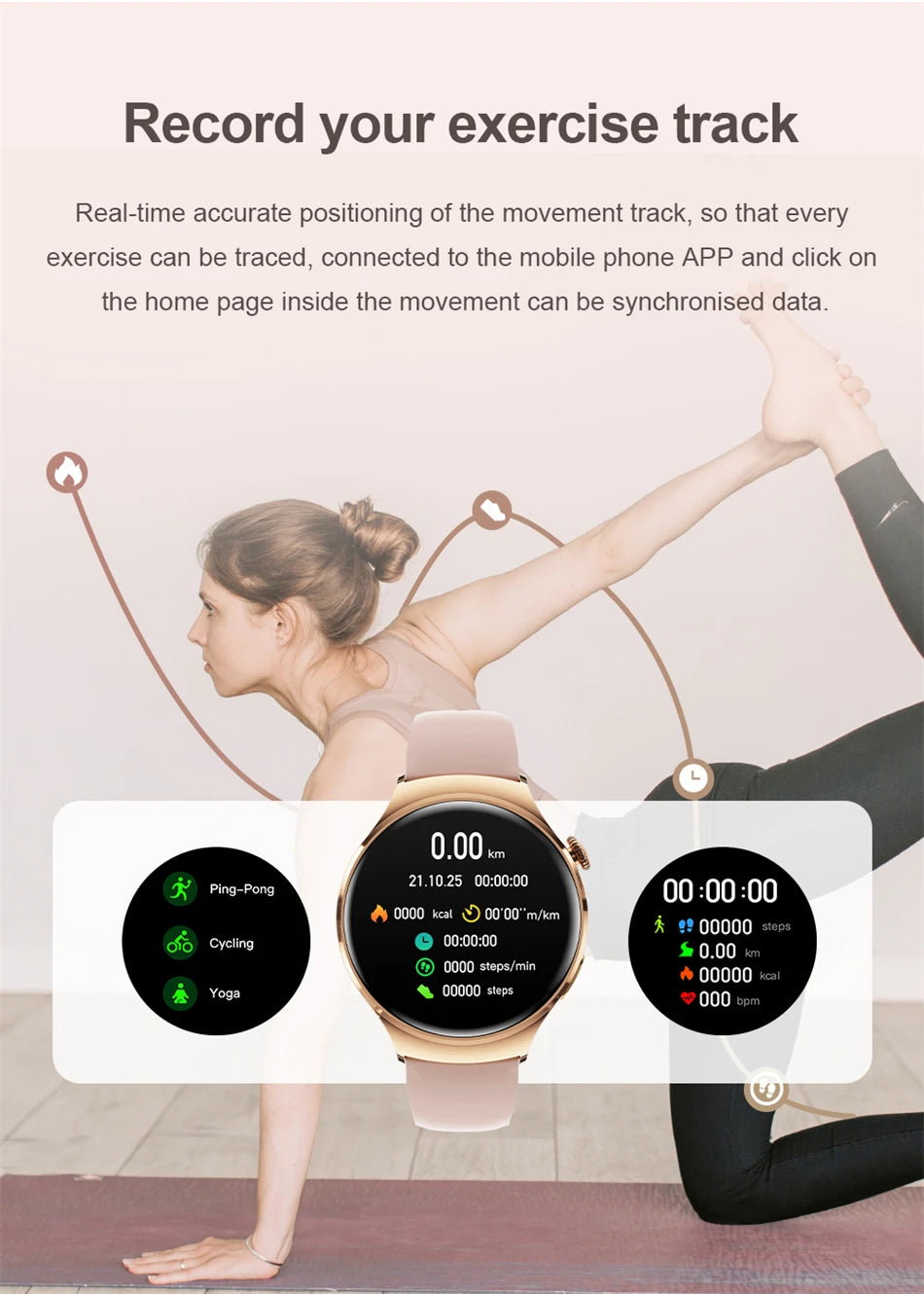 2025 Women’s GPS Smartwatch