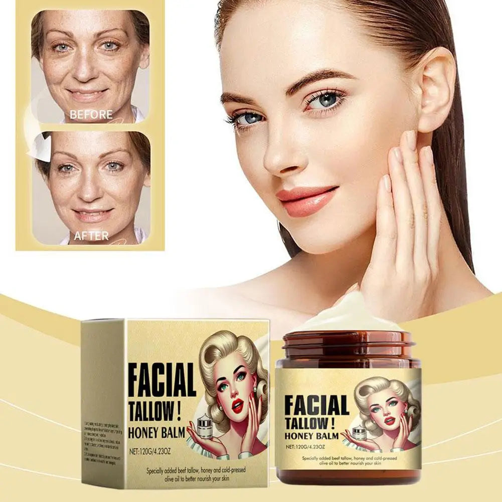 Whipped Beef Tallow & Honey Balm