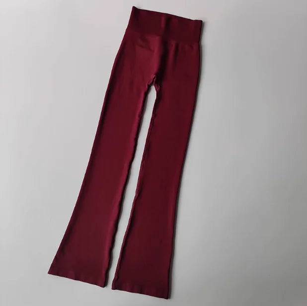 High-Waist Seamless Compression Yoga Pants