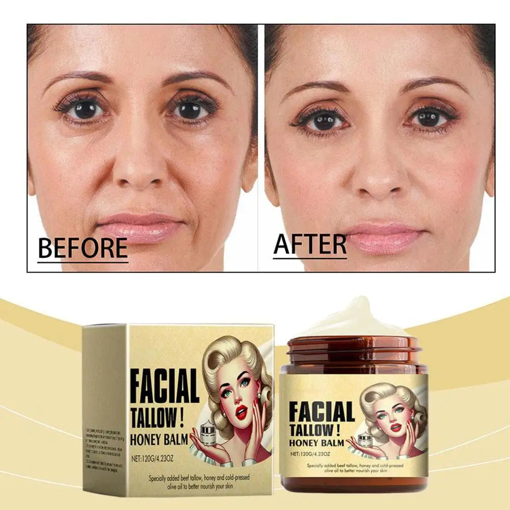 Whipped Beef Tallow & Honey Balm