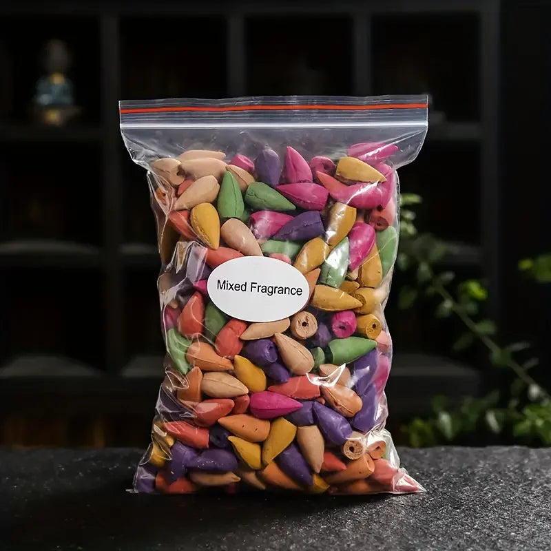 Mixed Waterfall Backflow Incense Cones