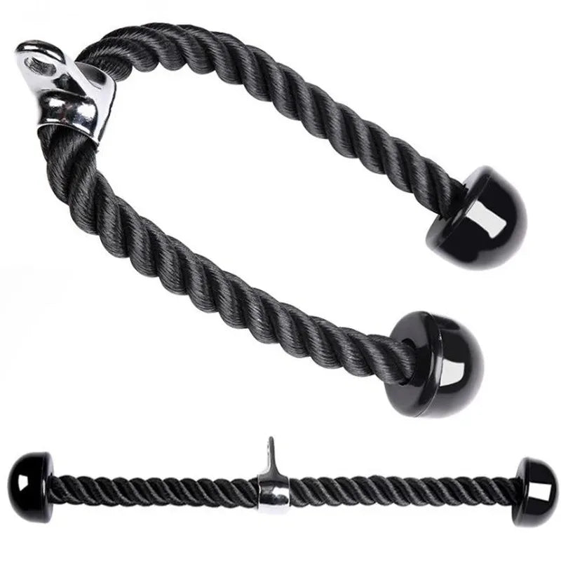 Tricep Pull Down Rope – Cable Machine Attachment
