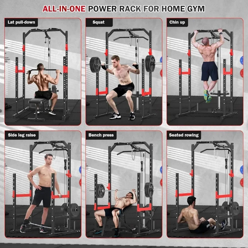 Multi-Function Home Gym Power Rack