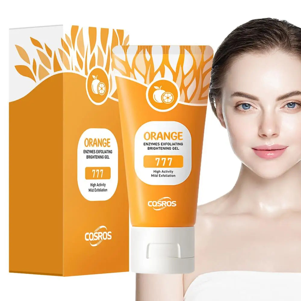 Orange Exfoliating Gel 50g – Gentle Facial & Body Scrub