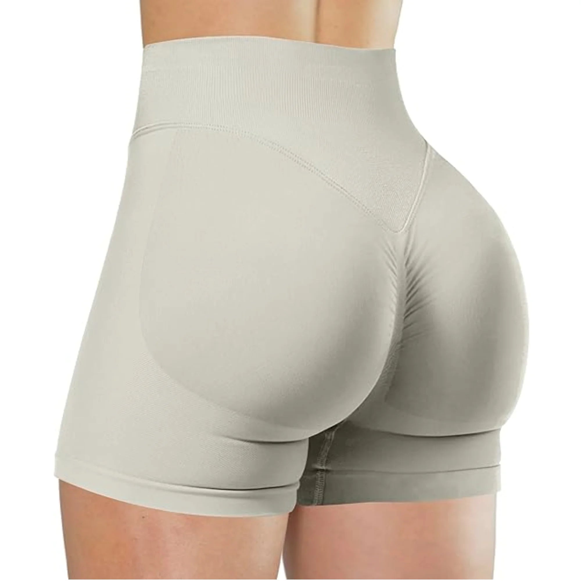 High-Waisted Yoga Shorts – Summer Fitness & Running Shorts