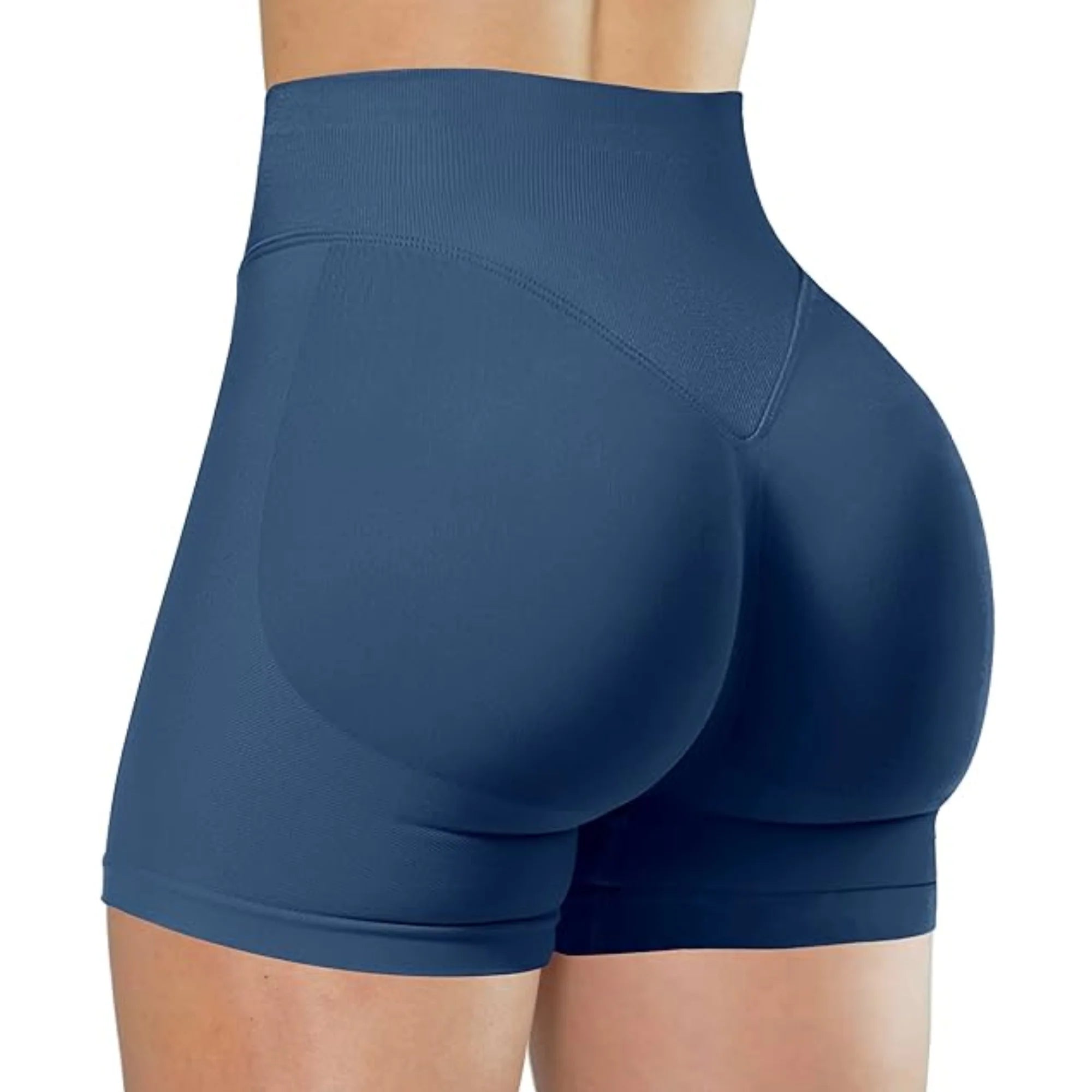 High-Waisted Yoga Shorts – Summer Fitness & Running Shorts