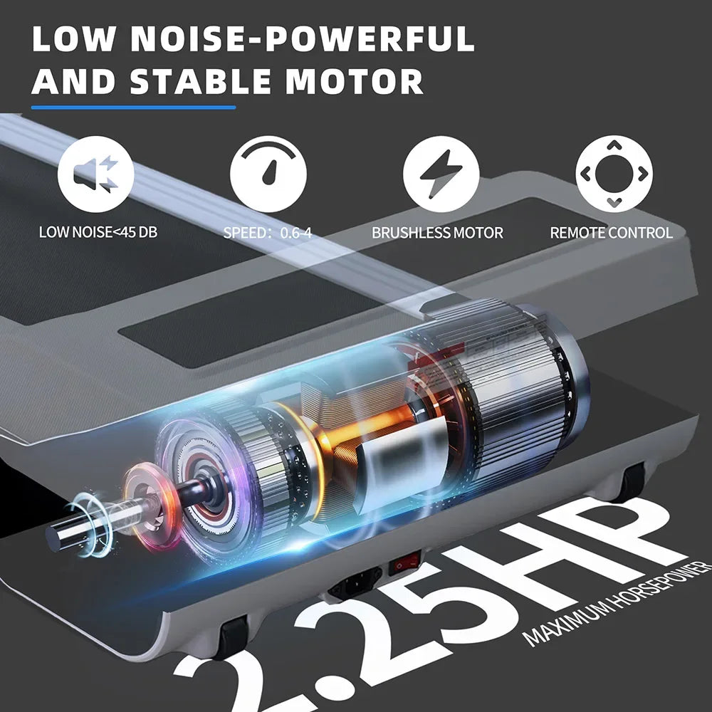 High-Efficiency Brushless Motor Treadmill
