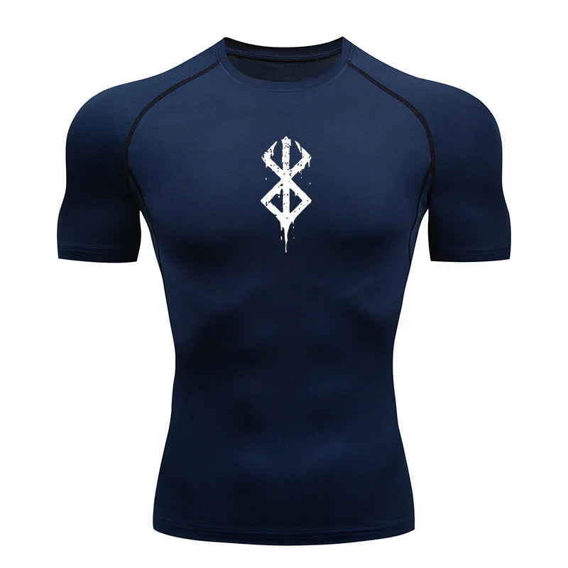 Men’s Print Compression Shirt