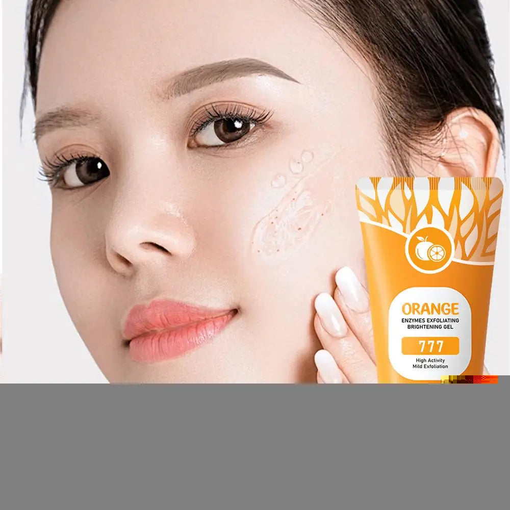 Orange Exfoliating Gel 50g – Gentle Facial & Body Scrub