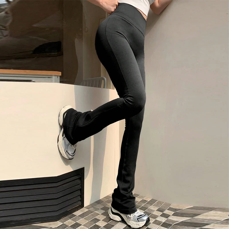 High-Waist Seamless Compression Yoga Pants