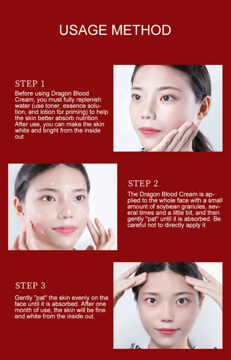 Dragon's Blood Face Cream – Retinol & Placenta Essence