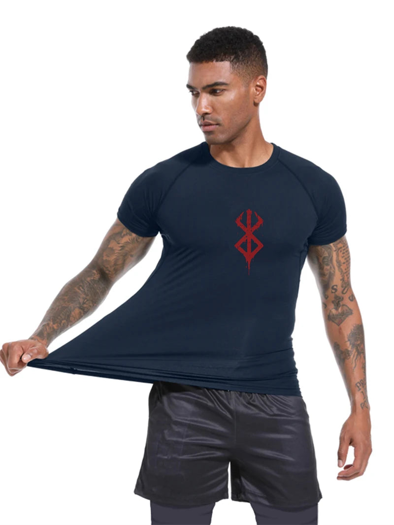 Men’s Print Compression Shirt